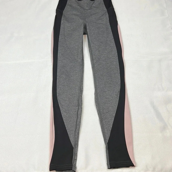Lululemon Get‎ Going Train Tight *28" Heathered Black / Black / Smoky Blush - Picture 8 of 15